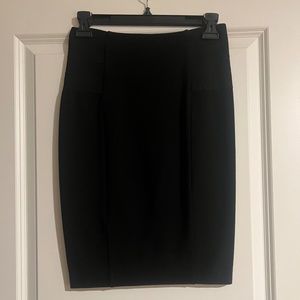 Tart Black Pencil Skirt